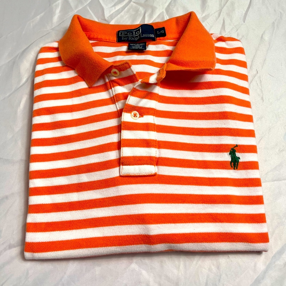 Polo Ralph Lauren Striped Classic Logo Polo shirt